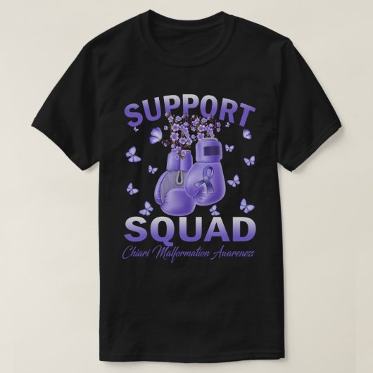 Support Squad CHIARI MISVORMINGSBEWUSTZIJN Boksen T-shirt (Design voorkant)
