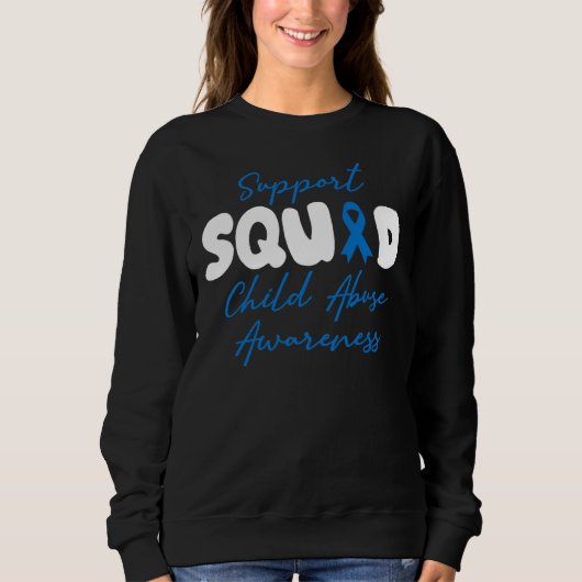 Support Squad Child Abuse Prevention maand Blue Ri Trui (Voorkant)