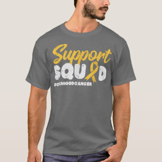 Support Squad Childhood Cancer Awareness Men Women T-shirt