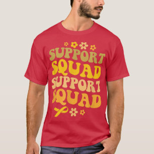 Support Squad Childhood Cancer Awareness Su T-shirt