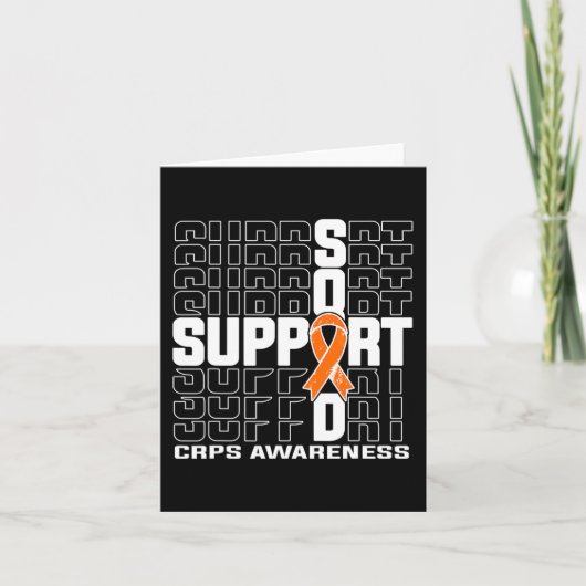 Support Squad CRPS Awareness Kaart (Voorkant)