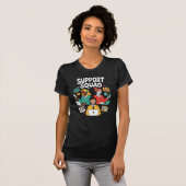 Support Squad – Customer Service Heroes Unite T-shirt (Voorkant volledig)
