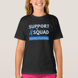 Support Squad - Diabetes Awareness Month Design T-shirt