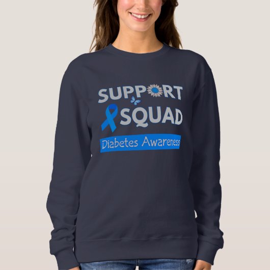 Support Squad - Diabetes Awareness Month Design Trui (Voorkant)