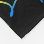 Support Squad Down Syndrome Awareness Day Groovy Fleece Deken (Hoek)