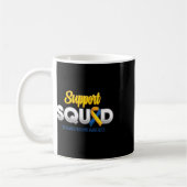 Support Squad Down's Syndrome Awareness T21 Hope W Koffiemok (Links)
