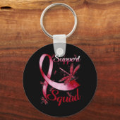 Support Squad Dragonfly Brain Aneurysma Bewustzijn Sleutelhanger (Voorkant)
