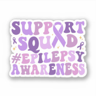 Support Squad Epilepsie Bewustzijn Maand Epilepsie Sticker