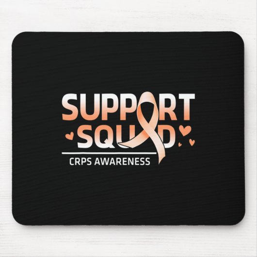 Support Squad Familie Team Rsd Crps Bewustzijn Ora Muismat (Voorkant)