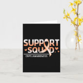 Support Squad Familieteam RSD CRPS Bewustzijnsorga Kaart (Gele Bloem)