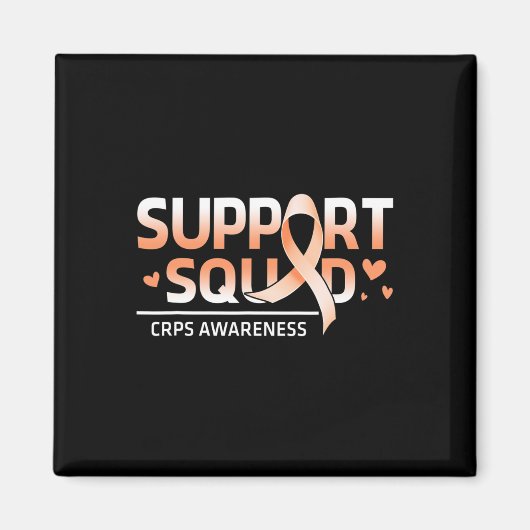 Support Squad Familieteam RSD CRPS Bewustzijnsorga Magneet (Voorkant)