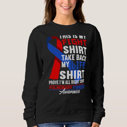 Support Squad Figh I Lung Disease Pulmonaire fibro Trui (Voorkant)