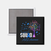 Support Squad for As Awareness Magneet (Voorkant / Achterkant)