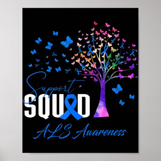 Support Squad for As Awareness Poster (Voorkant)