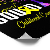 Support Squad for Childhood Cancer Awareness Poster (Hoek)
