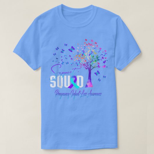 Support Squad For Pregnancy Infant Loss Awareness  T-shirt (Design voorkant)
