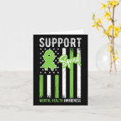 Support Squad Geestelijke Gezondheid Bewustzijn Ma Kaart (Gele Bloem)