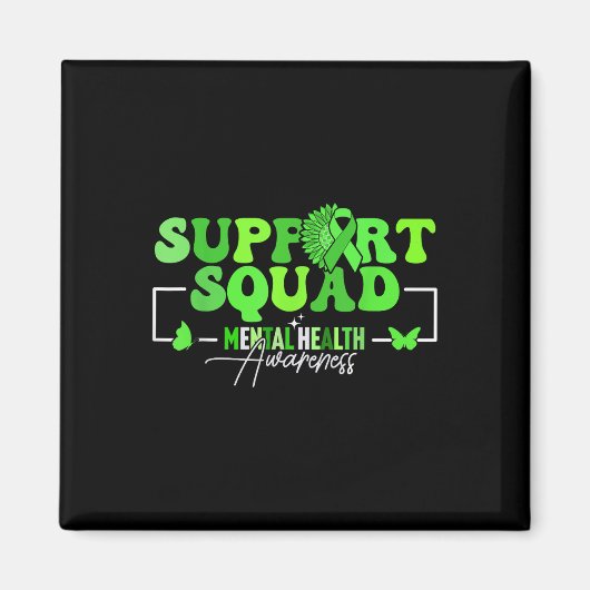 Support Squad Geestelijke Gezondheidsbewustzijn Ka Magneet (Voorkant)