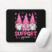 Support Squad Gnomes Borstkanker Bewustzijn Mannen Muismat (Met muis)