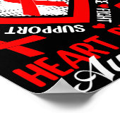 Support Squad Heart Disease Awareness Supporter Re Poster (Hoek)
