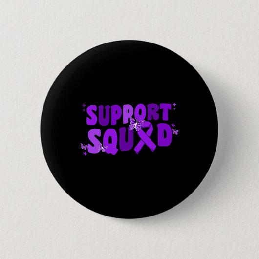 Support Squad Heimerheimer's Awarenes Ronde Button 5,7 Cm (Voorkant)