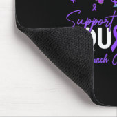Support Squad Herfst Tree Periwinkle Ribbon Stomac Muismat (Hoek)