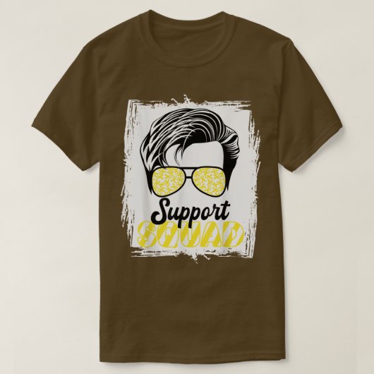 Support Squad I Childhood Retina Cancer I Retinobl T-shirt (Design voorkant)