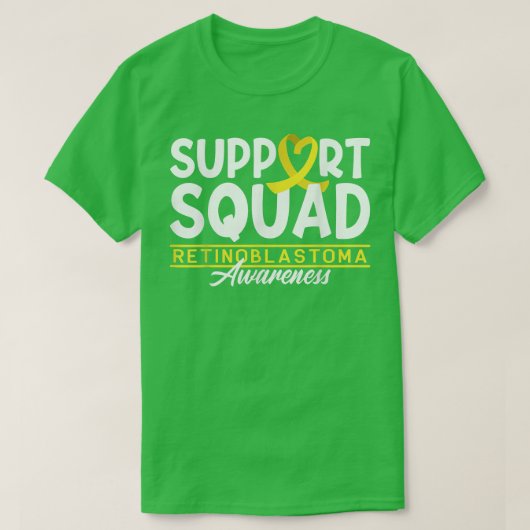 Support Squad I Childhood Retina Cancer I Retinobl T-shirt (Design voorkant)