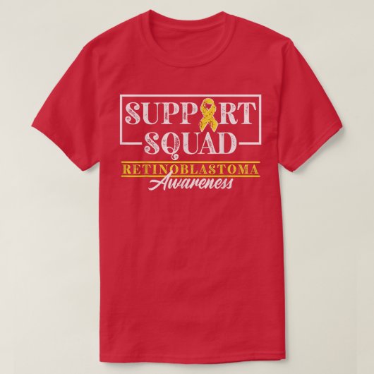Support Squad I Childhood Retina Cancer I Retinobl T-shirt (Design voorkant)