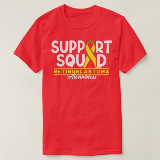 Support Squad I Childhood Retina Cancer I Retinobl T-shirt (Design voorkant)