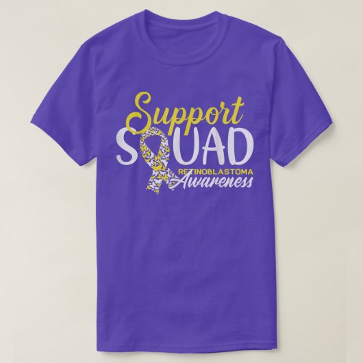 Support Squad I Childhood Retina Cancer I Retinobl T-shirt (Design voorkant)