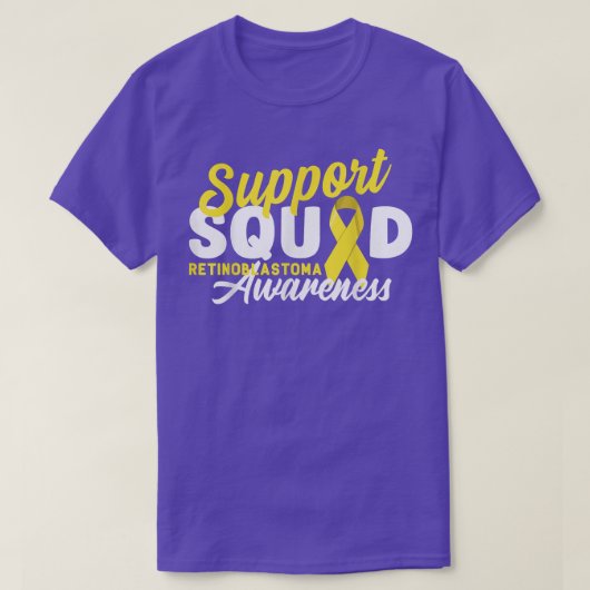 Support Squad I Childhood Retina Cancer I Retinobl T-shirt (Design voorkant)