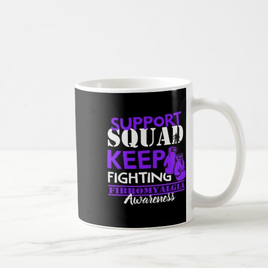 Support Squad I Chronic Pain Response Fibromyalgie Koffiemok (Rechts)