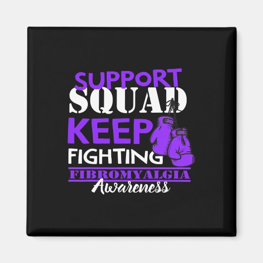 Support Squad I Chronic Pain Response Fibromyalgie Magneet (Voorkant)