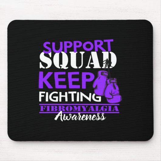 Support Squad I Chronic Pain Response Fibromyalgie Muismat (Voorkant)