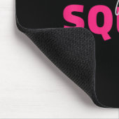 Support Squad I Draag roze borstkankerbewustzijn Muismat (Hoek)