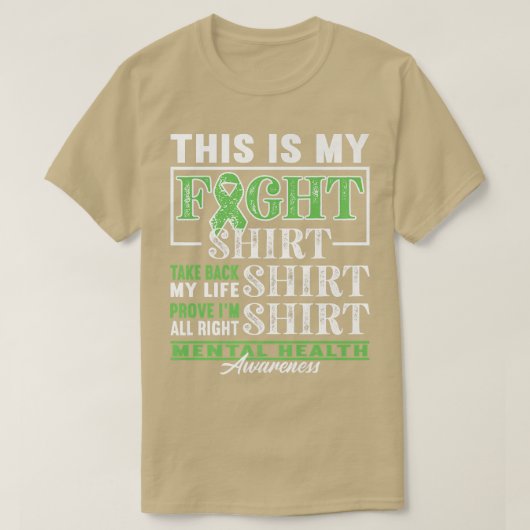 Support Squad I Fight Shirt I Depression & Mental (Design voorkant)