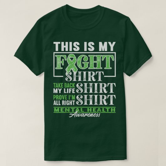 Support Squad I Fight Shirt I Depression & Mental (Design voorkant)