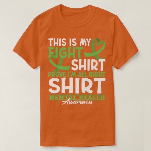 Support Squad I Fight Shirt I Depression & Mental (Design voorkant)