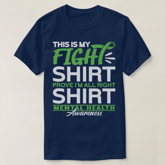 Support Squad I Fight Shirt I Depression & Mental (Design voorkant)