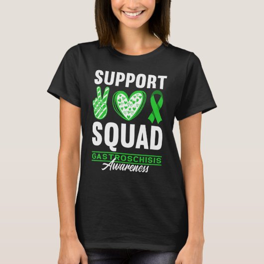 Support Squad I Intestines Birth Defect I Gastrosc T-shirt (Voorkant)