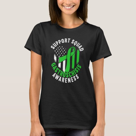 Support Squad I Intestines Birth Defect I Gastrosc T-shirt (Voorkant)
