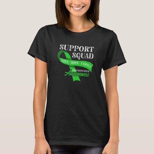 Support Squad I Intestines Birth Defect I Gastrosc T-shirt (Voorkant)