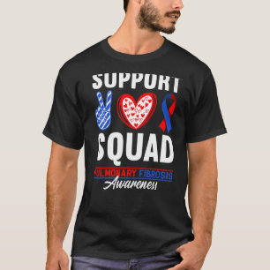 Support Squad I Lung Disease Pulmonary Embolism T-shirt