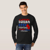 Support Squad I Lung Disease Pulmonary Embolism T-shirt (Voorkant volledig)