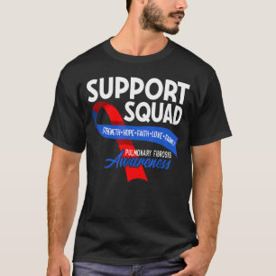 Support Squad I Lung Disease Pulmonary Embolism T-shirt