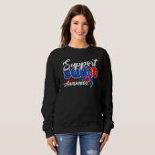 Support Squad I Lung Disease Pulmonary Embolism Trui (Voorkant volledig)