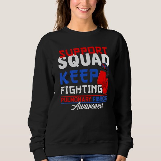 Support Squad I Lung Disease Pulmonary Embolism Trui (Voorkant)
