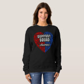 Support Squad I Lung Disease Pulmonary Embolism Trui (Voorkant volledig)