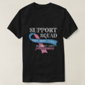 Support Squad I MBC Carcinoma I Mannelijke borstka T-shirt (Design voorkant)